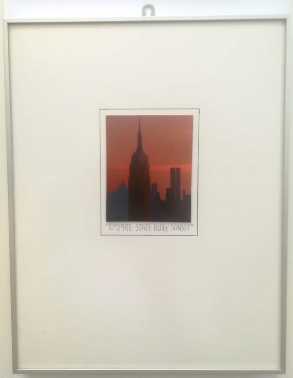 Caretater Empire State Building Sunset