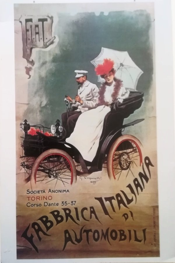 Giovanni Battista Carpanetto (1863-1928) Fiat Fabbrica Italiana 1899