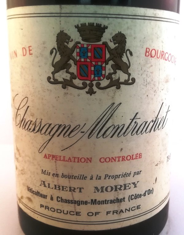 Chassagne-Montrachet Bourgogne 1986