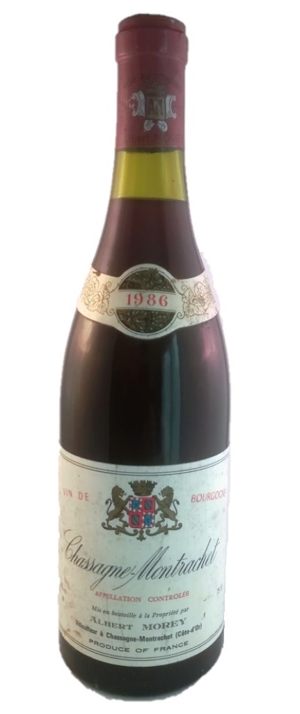 Chassagne-Montrachet Bourgogne 1986