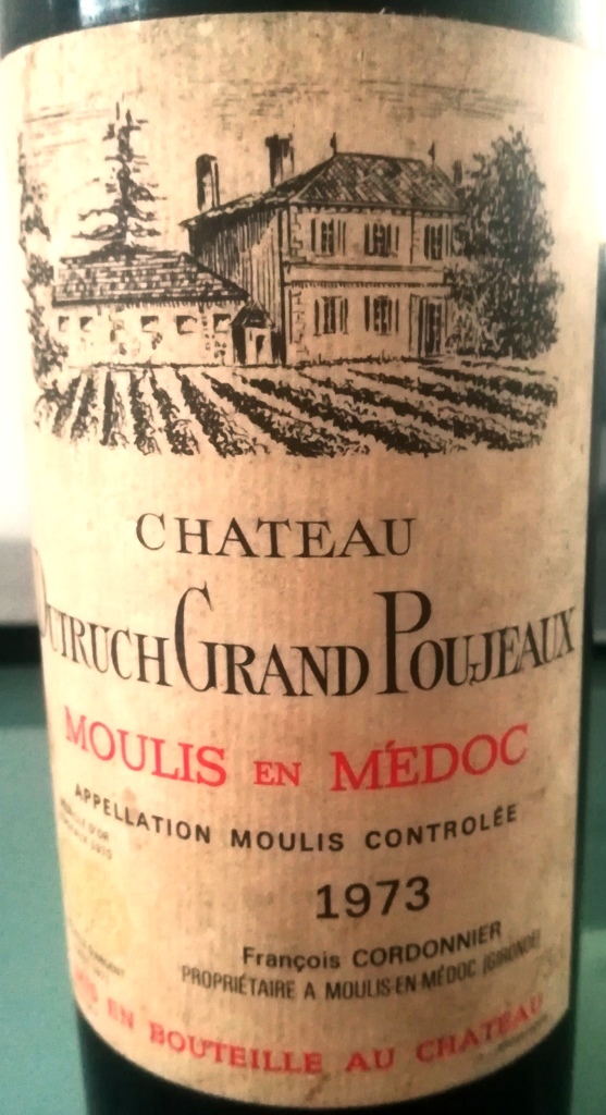 Chateau Dutruch Grand Poujeaux Medoc 1973