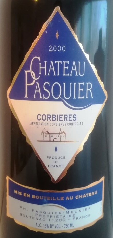 Chateau Pasquier Corbières 2000