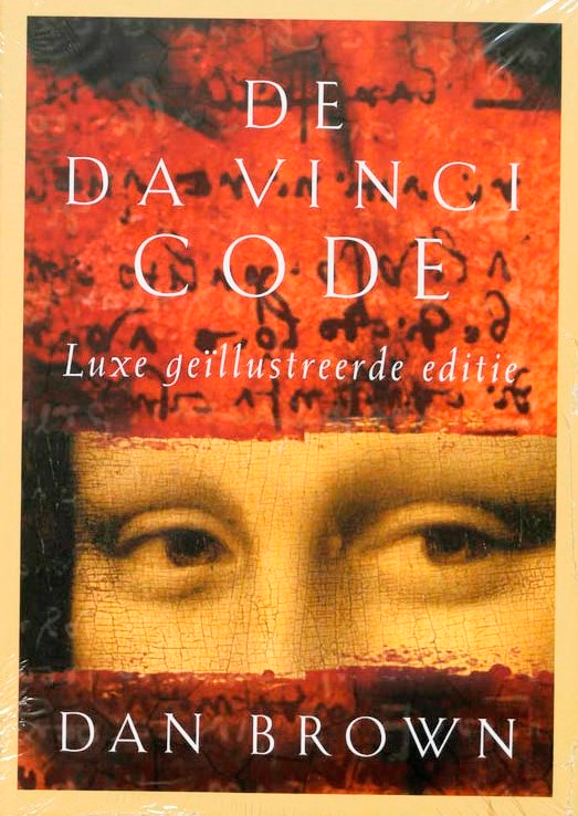 Eerste druk NL Editie Dan Brown De Da Vinci Code Luxe Geïllustreerde editie
