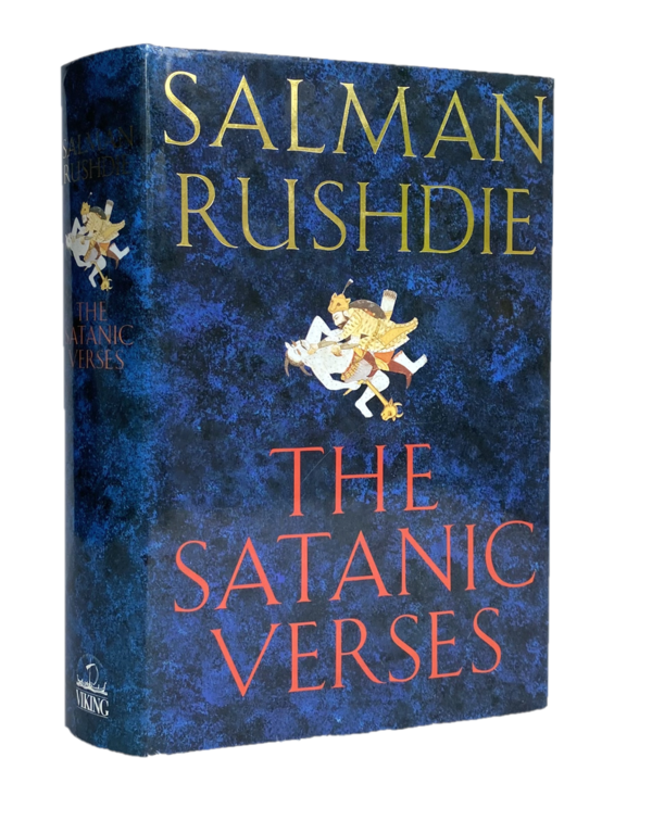 Eerste druk VS Editie Salman Rushdie The Satanic verses