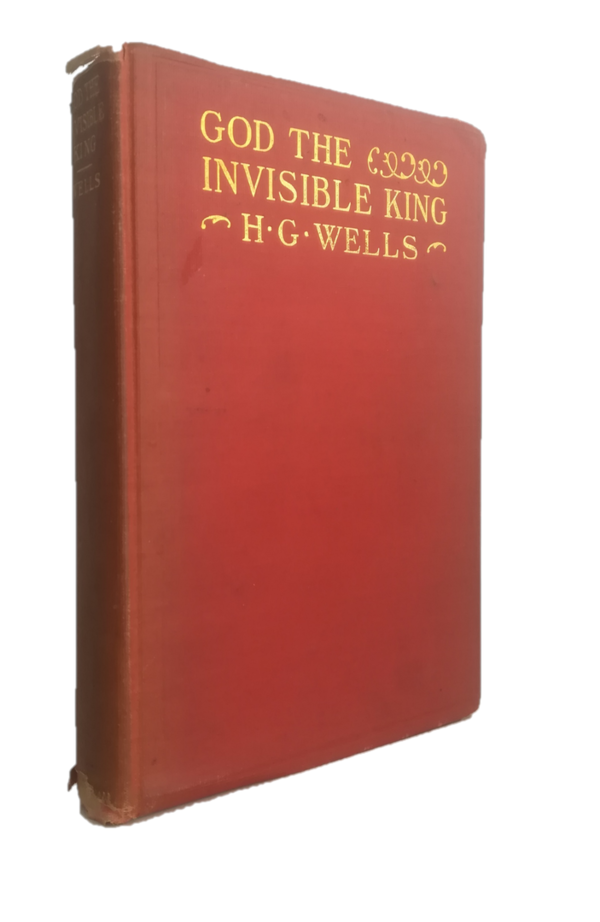 Tweede druk VS Editie God the invisible King H.G. Wells 1917