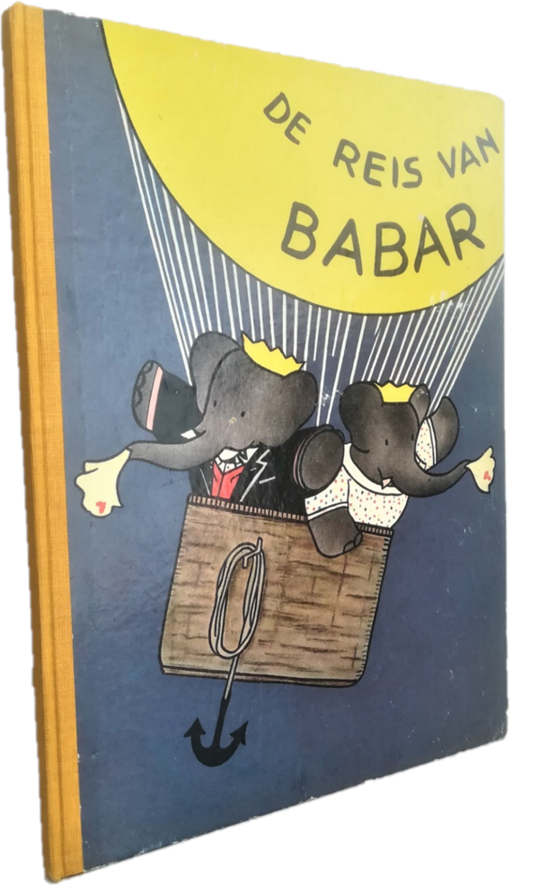 Eerste druk NL Editie De reis van Babar Jean de Brunhoff 1948