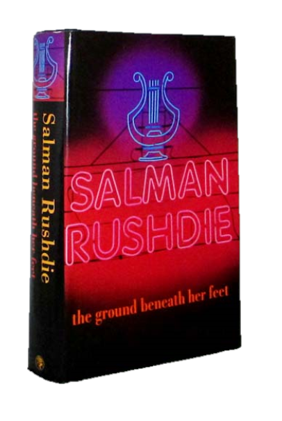 Eerste druk UK Editie The ground beneath her feet Salman Rushdie 1999