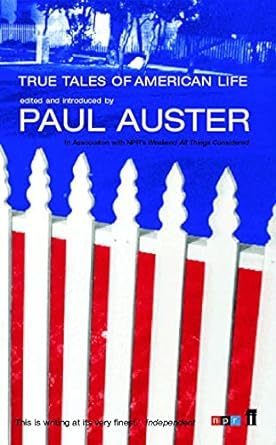 Eerste druk UK Editie Paul Auster True tales of American life 2002