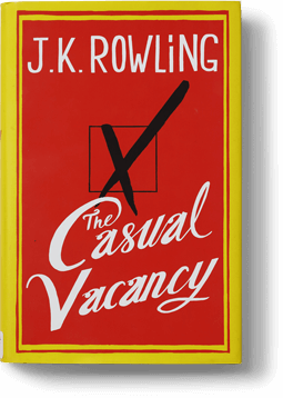 Eerste druk UK Editie J.K. Rowling The Casual Vacancy